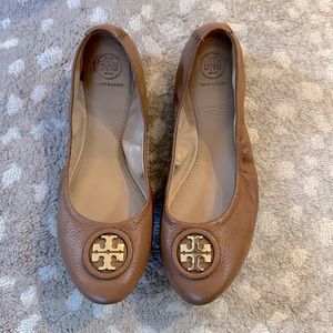 Tory, Burch Leather Ballet Flats